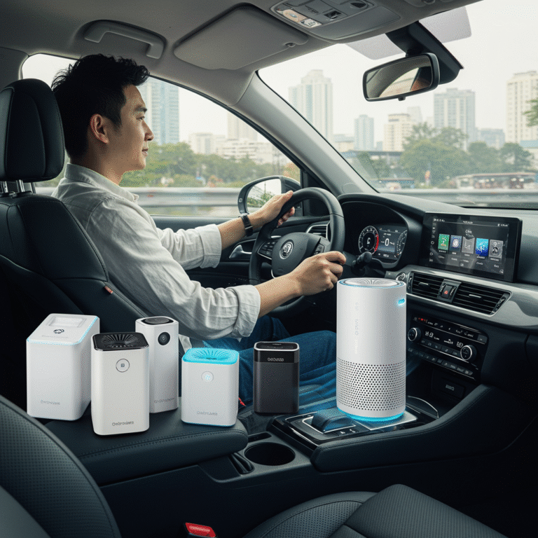 รับมือฝุ่น PM2.5! 5 เครื่องฟอกอากาศในรถ รุ่นไหนดี 2025