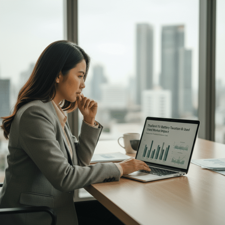 เช็กด่วน! ภาษีแบตเตอรี่ EV มือสอง รัฐจ่อเก็บเพิ่ม?