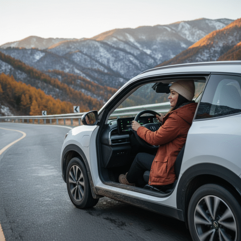 ขับ EV ขึ้นเหนือหน้าหนาว แบตฯ วูบจริงไหม? ต้องรู้!