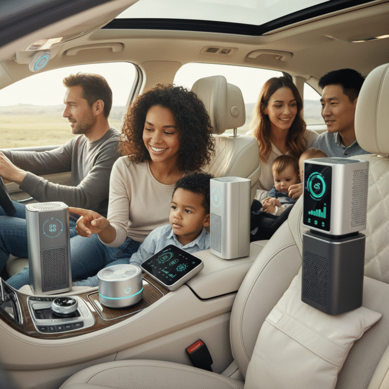 รีวิว 5 เครื่องฟอกอากาศในรถ 2026 สู้ฝุ่น PM2.5