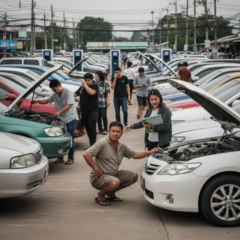 ช็อก! ตลาดรถมือสองดิ่งเหว รถน้ำมันราคาตกรับสิ้นปี 2568