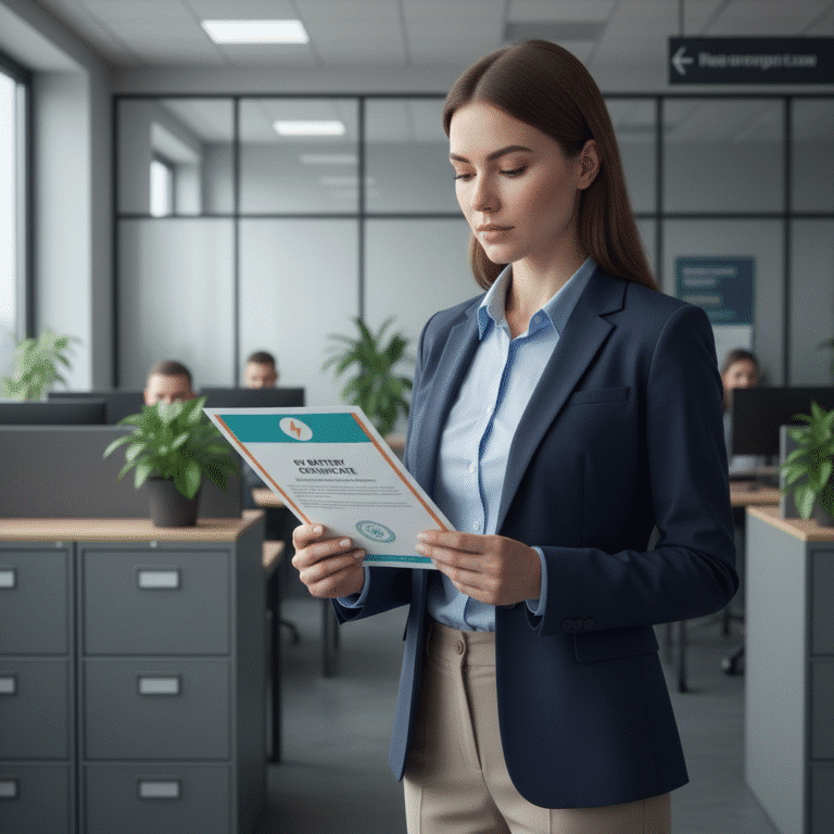 บังคับ! รถ EV ต้องมีใบรับรองแบตฯ ก่อนต่อภาษี