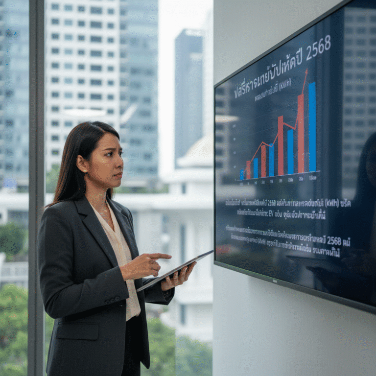 ภาษีรถยนต์ไฟฟ้า 2568 รีดตามพิกัดแบตฯ ใครจ่ายเพิ่ม?