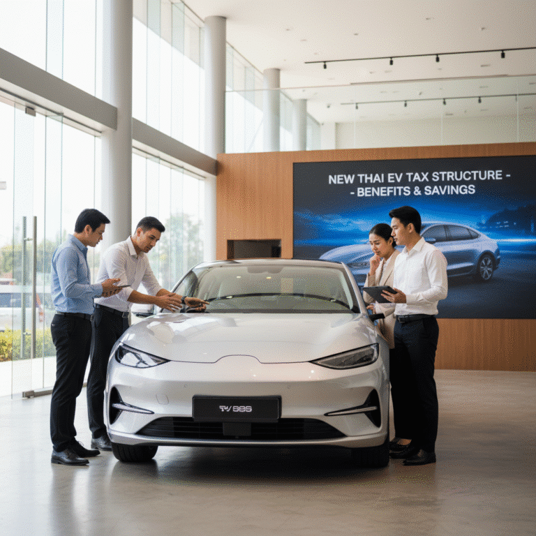 อัปเดตภาษีรถ EV ปี 2568 ซื้อก่อนหรือหลังดี? เช็กเลย!
