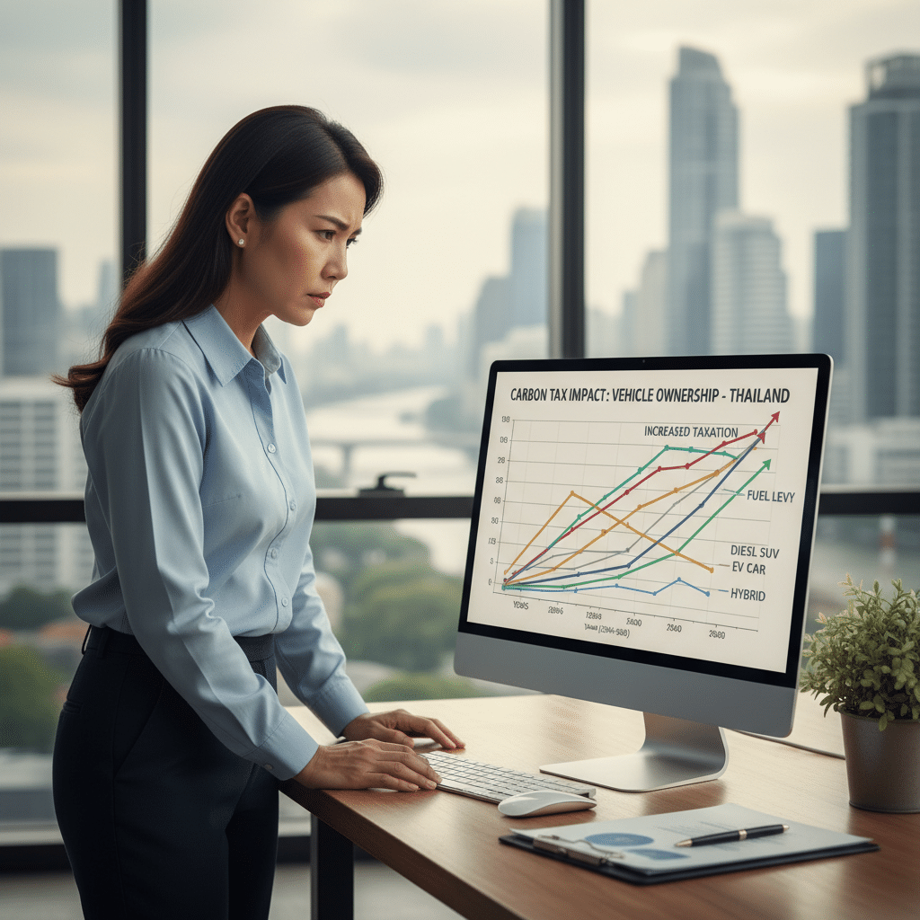 เช็กด่วน! ภาษีคาร์บอนรถยนต์ 2569 ต้องจ่ายเพิ่มเท่าไหร่? - new-car-carbon-tax-2026