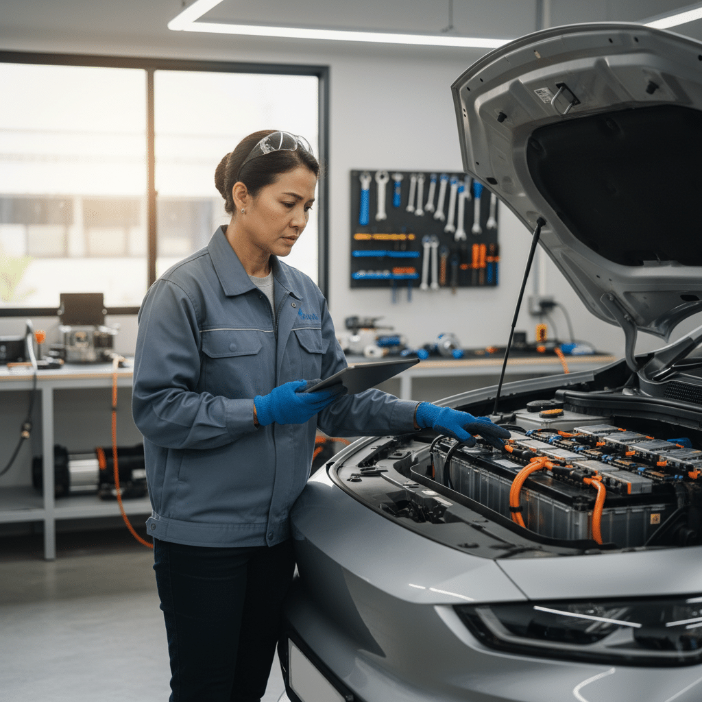 กฎใหม่! บังคับตรวจสภาพแบตฯ EV ประจำปี ใครกระทบบ้าง? - new-ev-battery-check-law