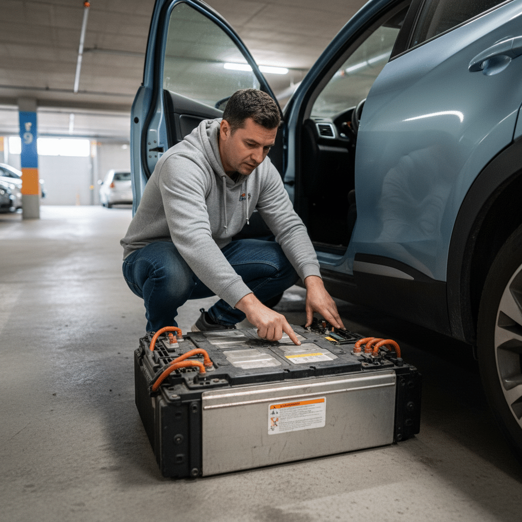 รถ EV 3 ปี แบตเสื่อม? เช็คก่อนขายต่อราคาตก - ev-battery-degradation-check-resale