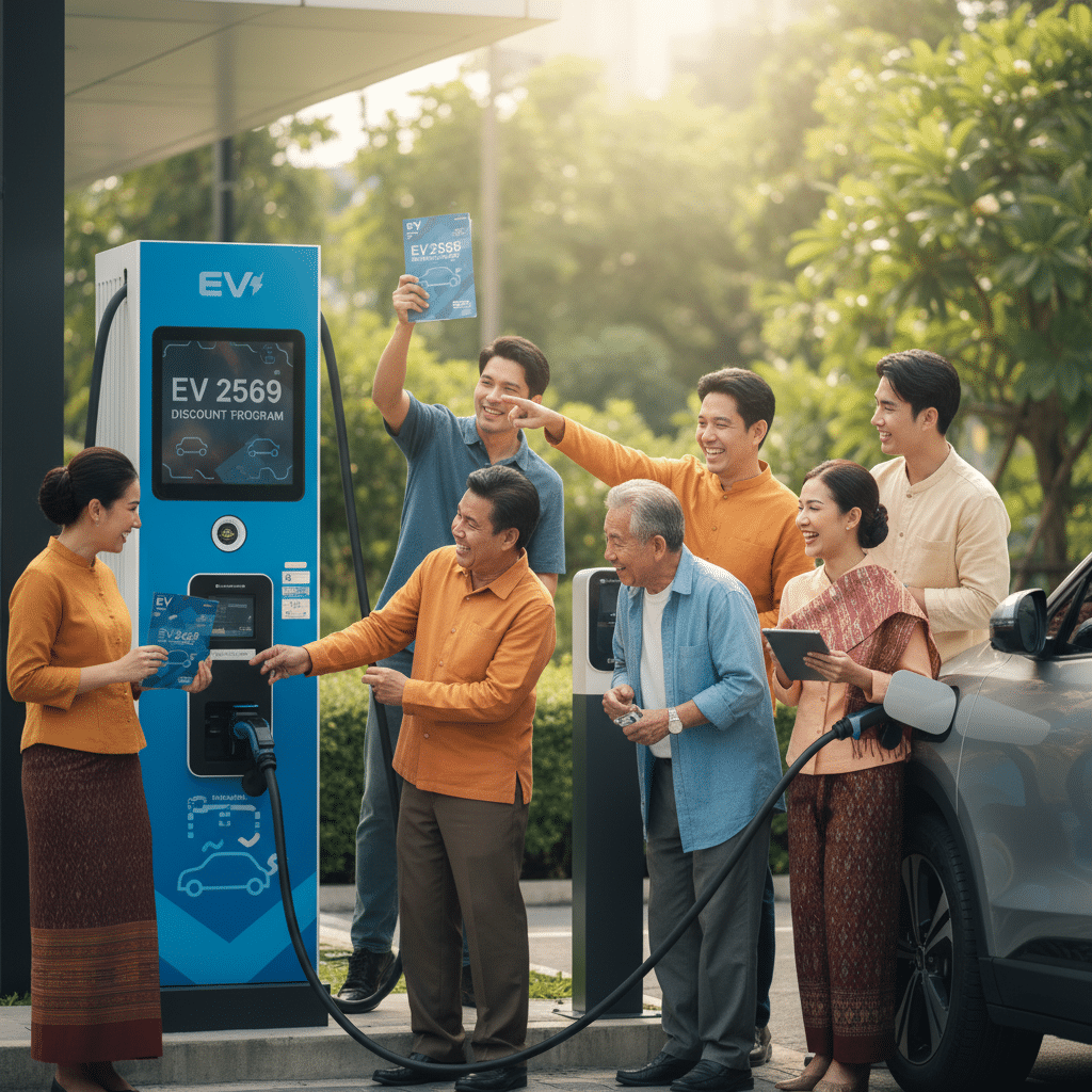 อัปเดตส่วนลด EV 2569 เคาะแล้ว! ใครได้สิทธิ์บ้าง เช็คเลย - ev-subsidy-2026-thailand-update
