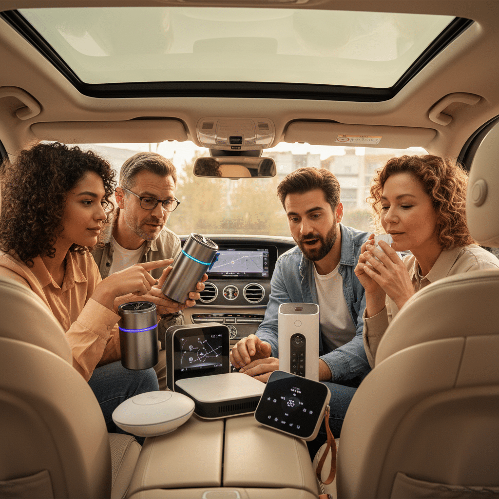 รีวิว 5 เครื่องฟอกอากาศในรถ 2026 สู้ฝุ่น PM2.5 - best-car-air-purifier-2026-review