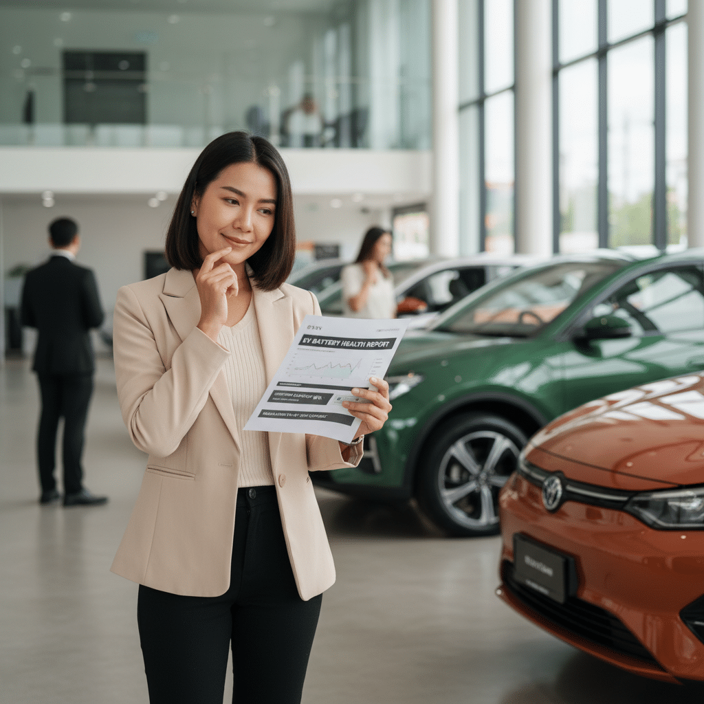 กฎใหม่! ซื้อ EV มือสองต้องมีใบรับรองแบตฯ - new-law-used-ev-battery