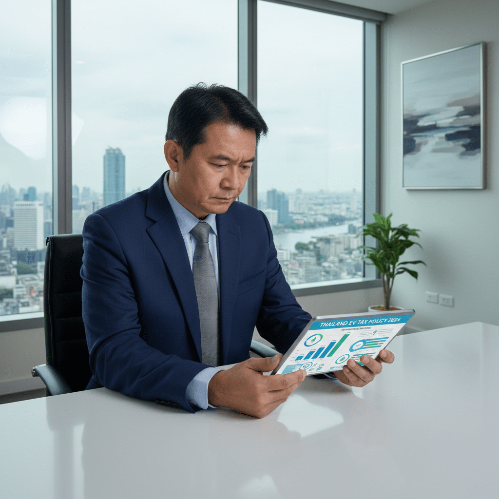 ภาษี EV ใหม่ 2569 รัฐไม่ช่วยแล้ว? จ่ายเพิ่มเท่าไหร่ - new-ev-tax-thailand-2026