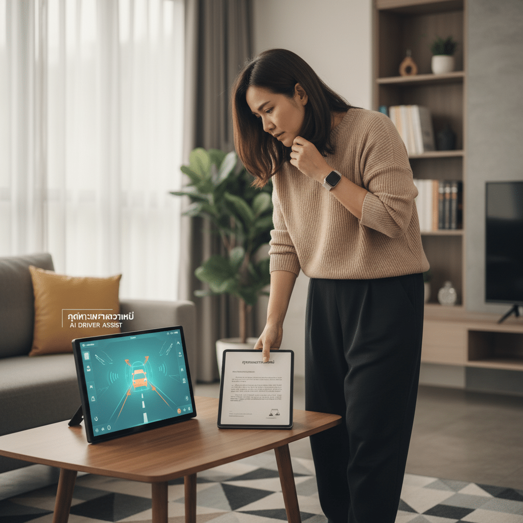 เช็คด่วน! กม.ใหม่บังคับรถทุกคันติด 'AI ผู้ช่วยคนขับ' - new-law-ai-copilot-cars