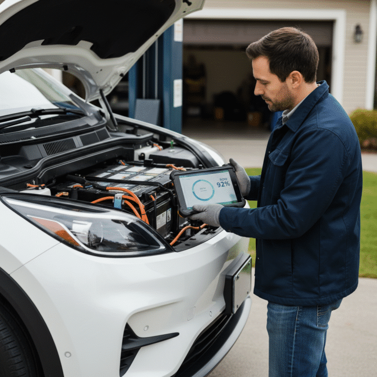 เช็กแบตฯ รถ EV มือสอง ก่อนซื้อ! ดูยังไงไม่ให้โดนย้อม