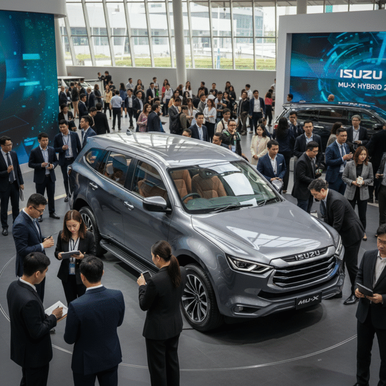 All-New Isuzu MU-X Hybrid 2026 เปิดตัวครั้งแรกในโลก!