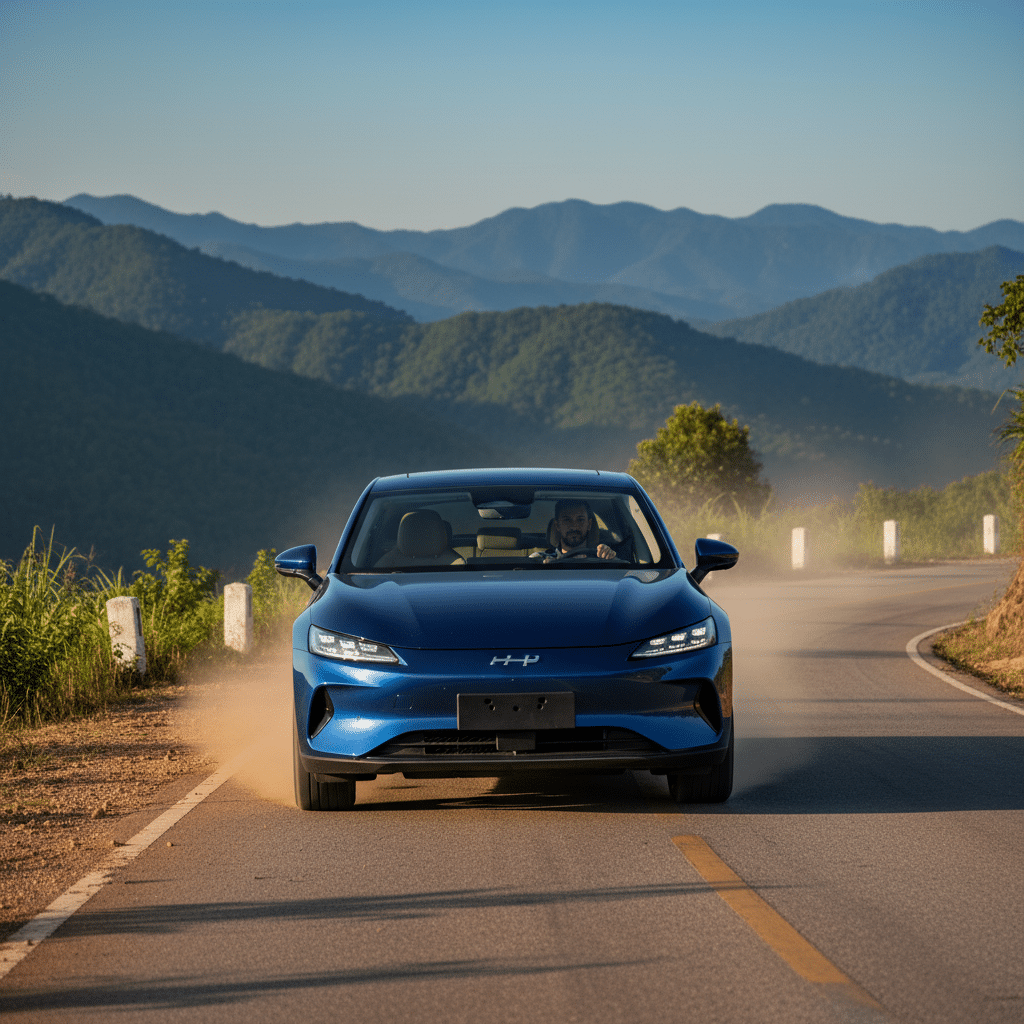 ขับ BYD Seal ขึ้นดอย! ทดสอบจริงทางชันรอดไม่รอด? - byd-seal-doi-inthanon-test-drive