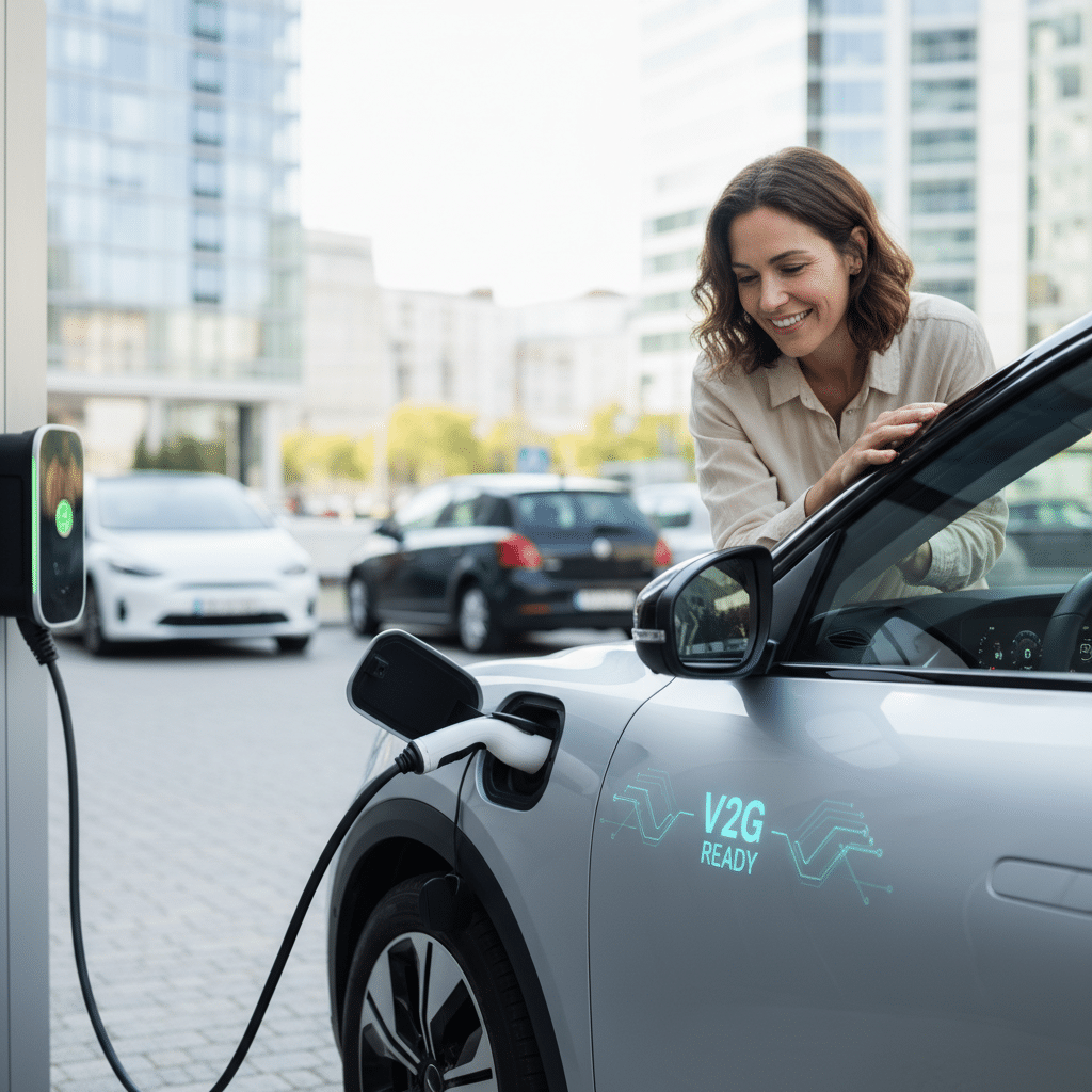 จอดรถ EV ให้ได้เงิน? รู้จัก V2G เทคโนโลยีเปลี่ยนรถเป็นโรงไฟฟ้า - ev-v2g-technology-thailand