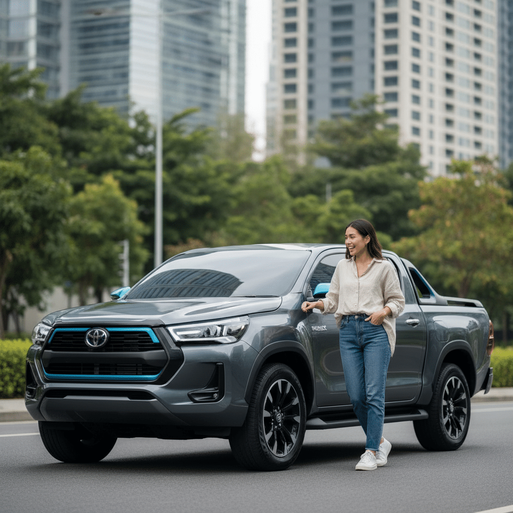 หลุด! All-New Hilux Revo EV 2026 กระบะไฟฟ้า 100% - all-new-hilux-revo-ev-2026-leak