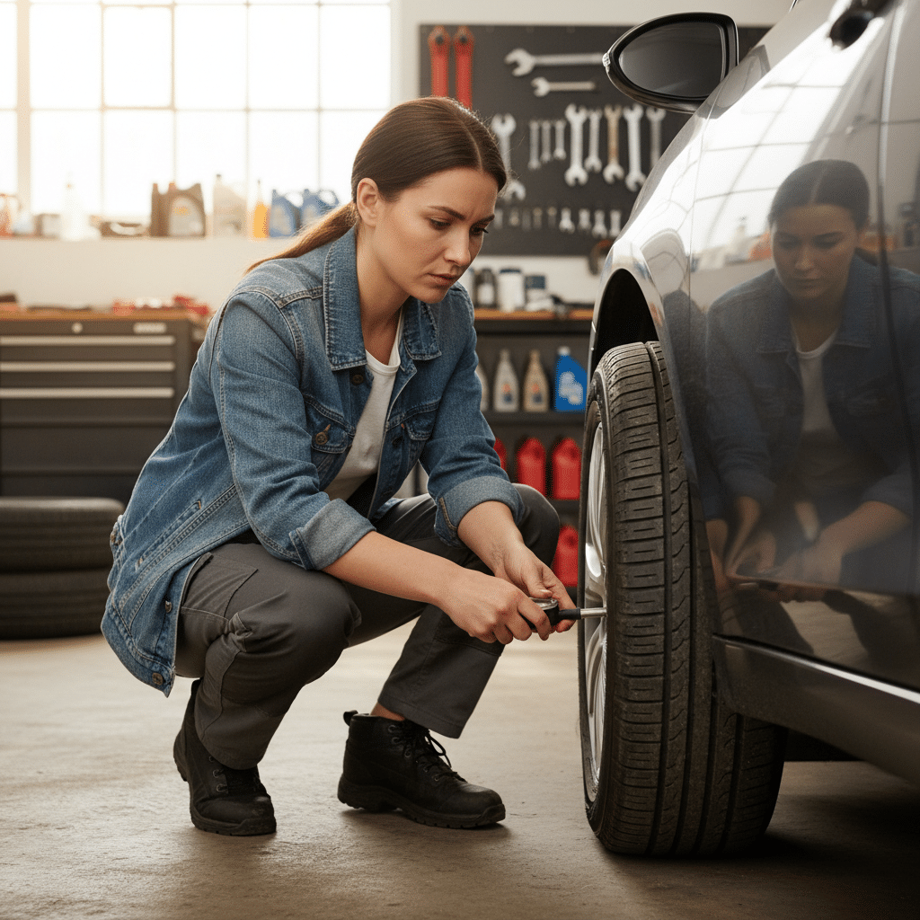 อย่ารอให้ยางระเบิด! 4 วิธีเช็คยางรถยนต์ง่ายๆ ด้วยตัวเอง - 4-ways-check-car-tires-diy