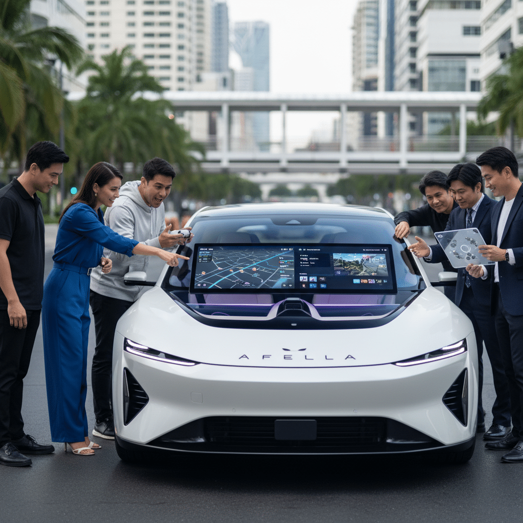 โซนี่เอาจริง! เปิดตัวรถยนต์ไฟฟ้า AFEELA เขย่าตลาด EV - sony-honda-afeela-ev-thailand