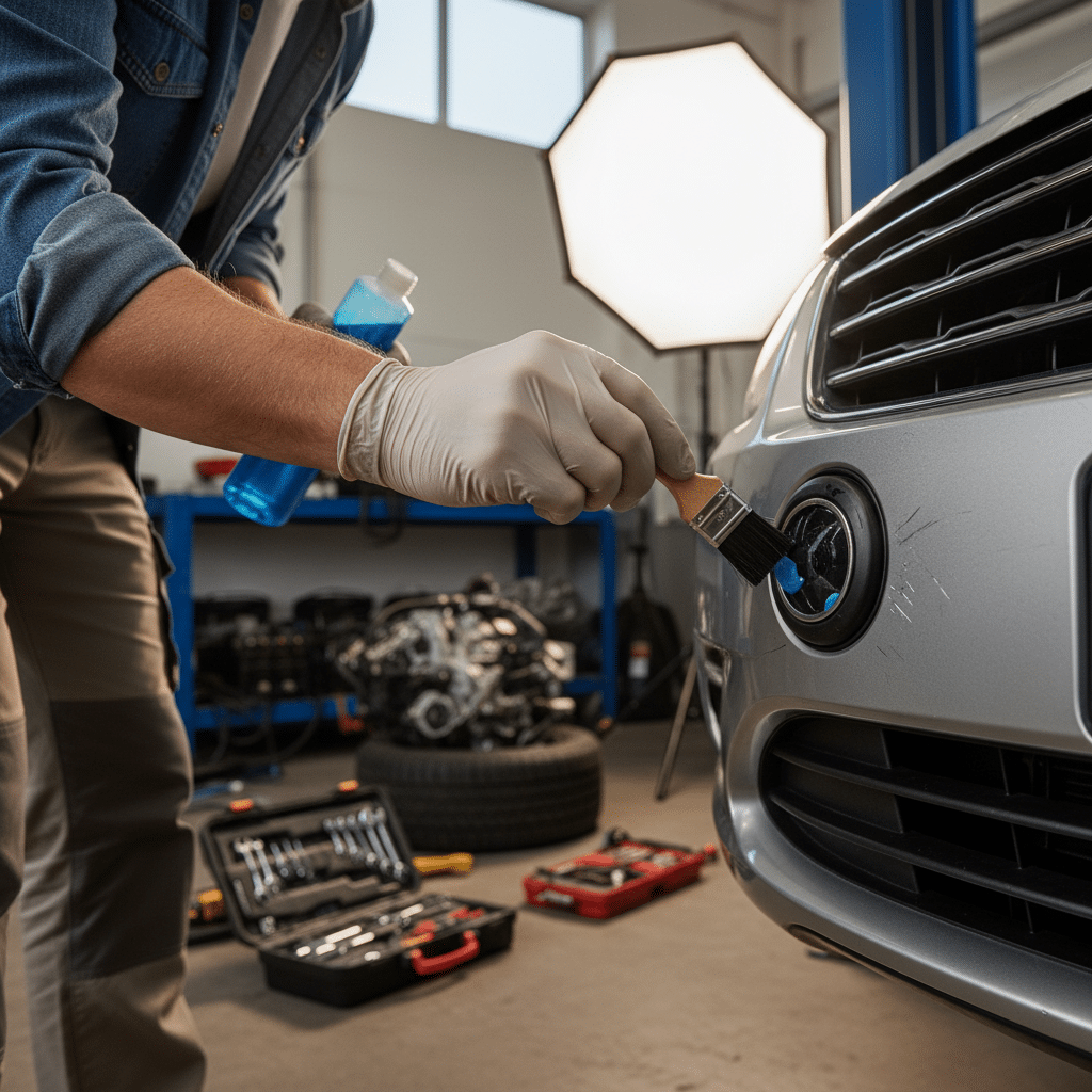 เซ็นเซอร์รถสกปรก? ล้างเองง่ายๆ ก่อนระบบ ADAS รวน - clean-car-adas-sensors