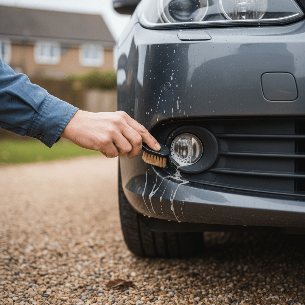 เซ็นเซอร์รถสกปรก? ล้างเองง่ายๆ ก่อนระบบ ADAS รวน - clean-car-adas-sensors