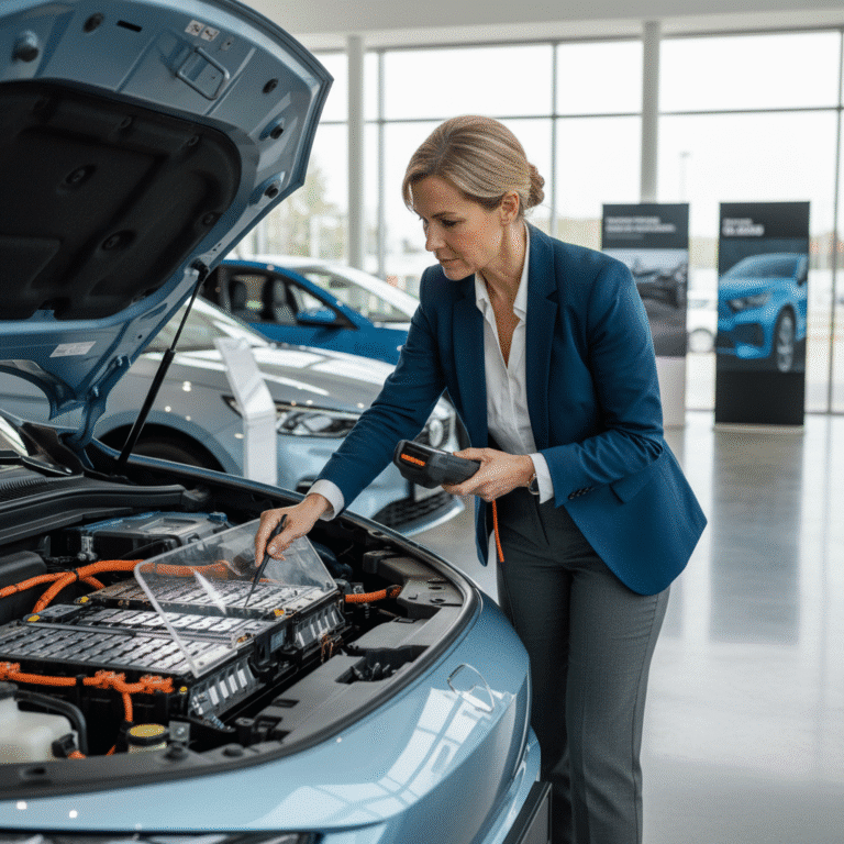 รถ EV มือสองปลายปี 2568: ซื้อรุ่นไหนไม่เสี่ยงแบตเสื่อม?