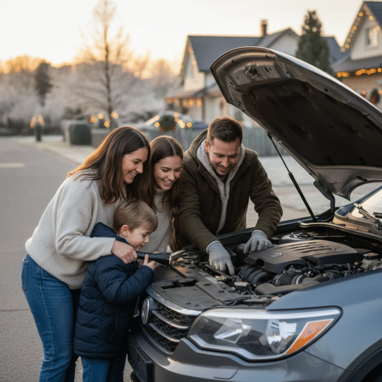 เช็คด่วน! 10 จุดต้องตรวจสภาพรถก่อนเดินทางไกลปีใหม่
