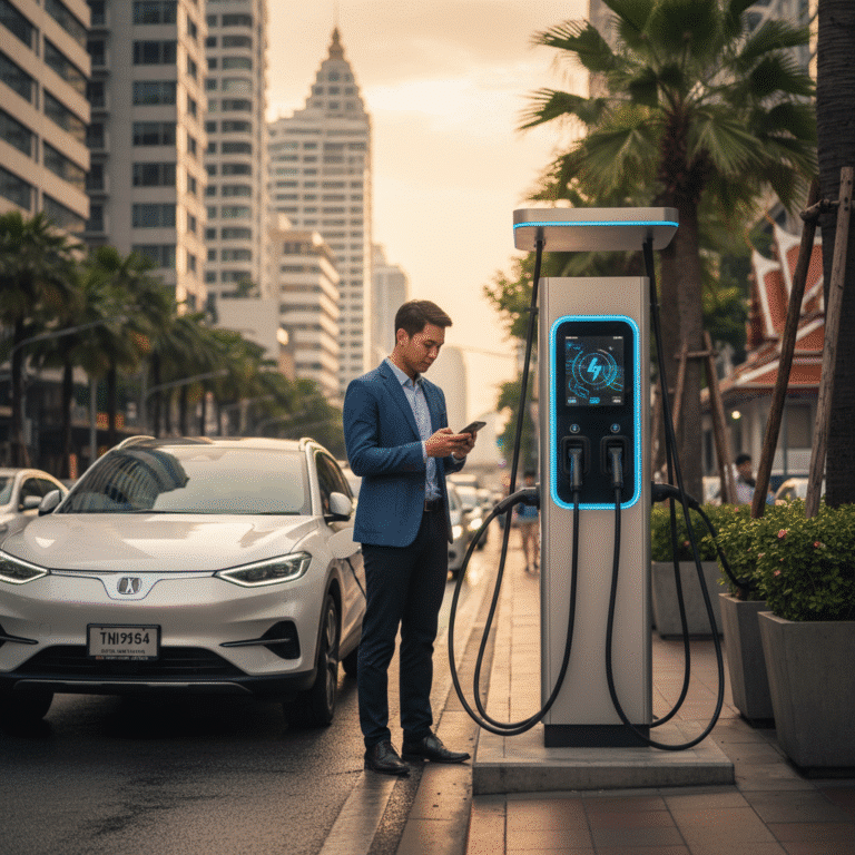 ชาร์จ EV เร็วกว่าเติมน้ำมัน? สถานีชาร์จยุคใหม่ในไทย