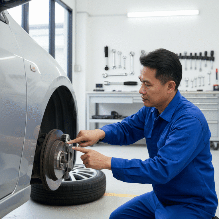 เช็ก 5 จุดระบบเบรกรถยนต์ ก่อนออกทริปปีใหม่ เดินทางอุ่นใจ