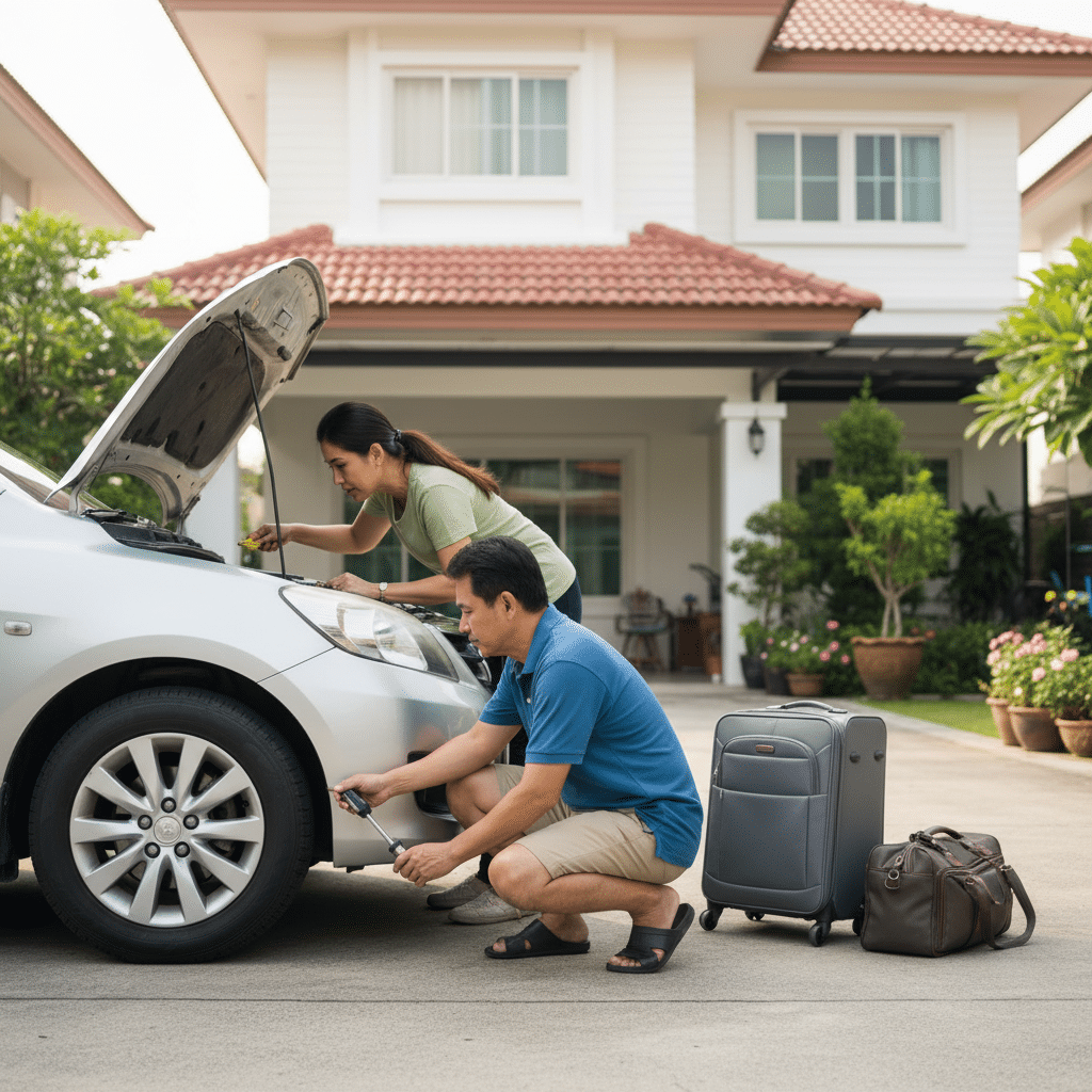 5 จุดต้องเช็ค! เตรียมรถเที่ยวปีใหม่ ปลอดภัย-ประหยัด - diy-car-check-new-year-trip