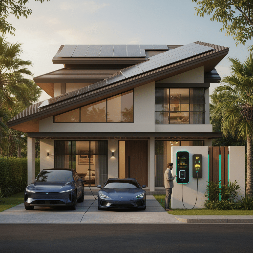 จอดเฉยๆ ก็ได้เงิน? V2G เทรนด์ใหม่รถ EV ที่ต้องรู้ - v2g-ev-technology-thailand-2026