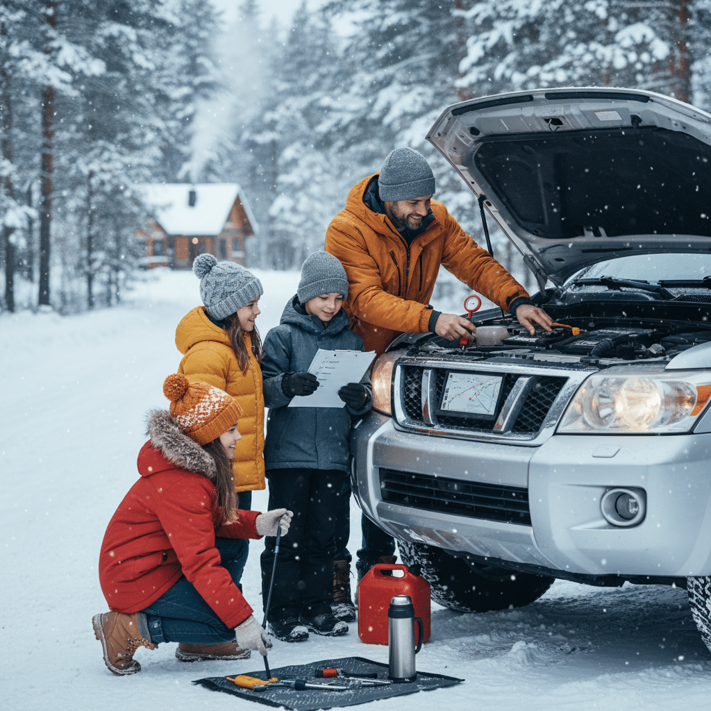 รับลมหนาว! 7 จุดต้องเช็กในรถยนต์ก่อนออกเดินทางไกล - car-check-list-for-winter-trip