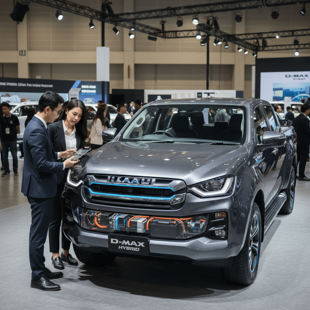 ส่อง All-New D-Max ไฮบริด คันจริงก่อนใครที่ Motor Expo - all-new-isuzu-dmax-hybrid-expo