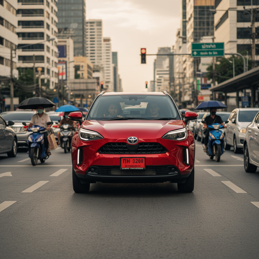 ขับจริง 7 วัน! Yaris Cross ใหม่ วิ่งในกรุงเทพฯ กินน้ำมันแค่ไหน? - new-yaris-cross-bangkok-test-drive
