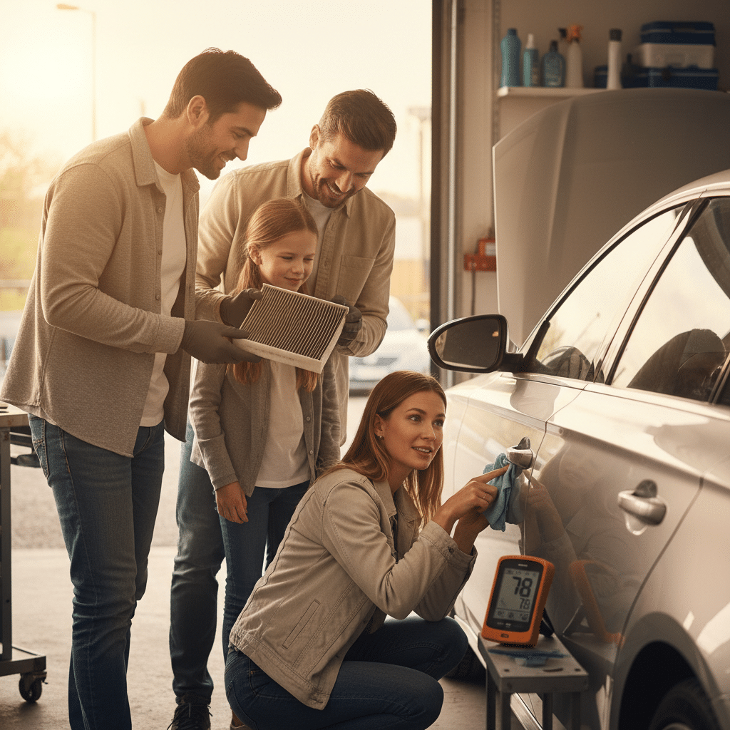 ฝุ่น PM2.5 กลับมาแล้ว! เช็ก 3 จุดในรถกันเองได้ - diy-car-check-pm25-season