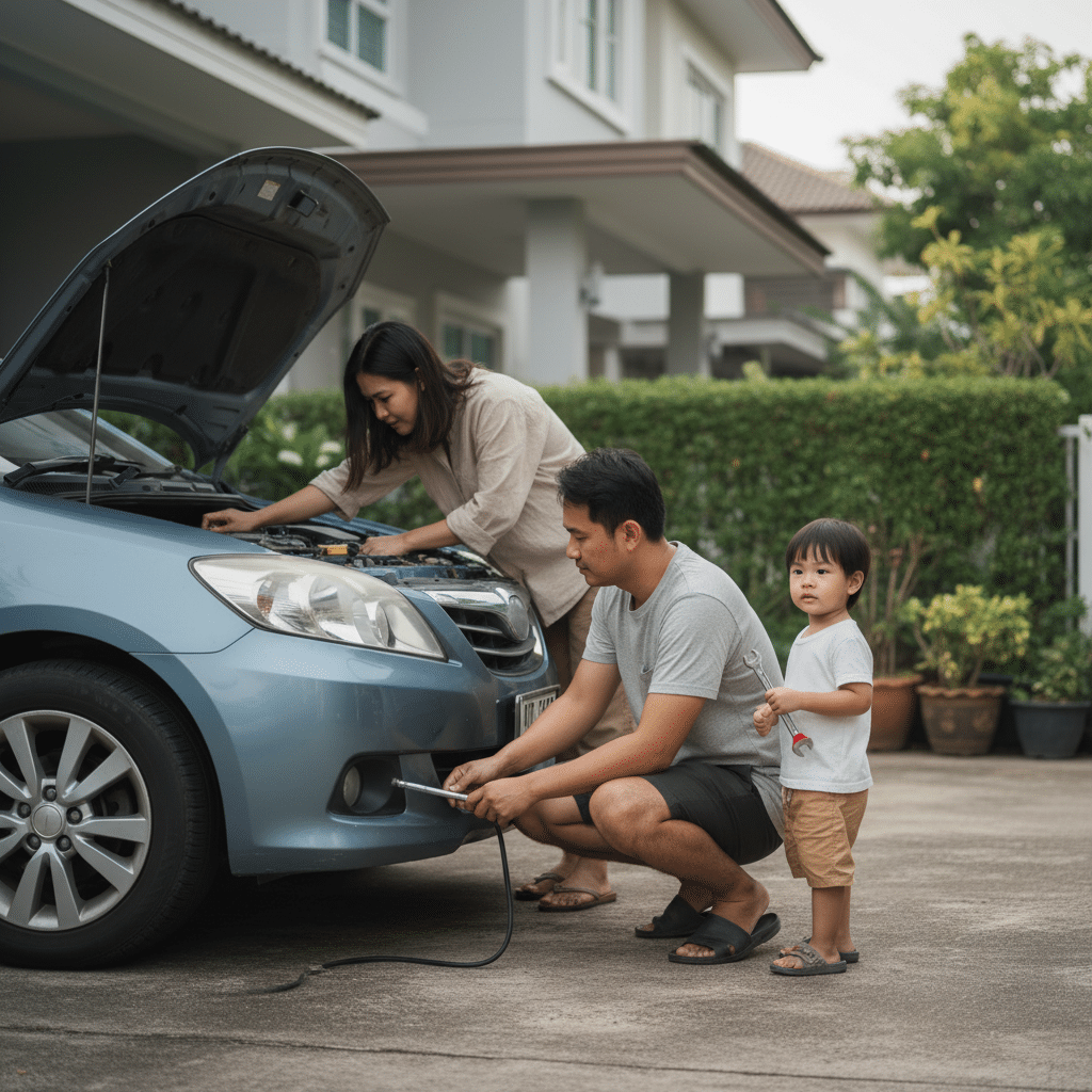 new year trip car checklist featured