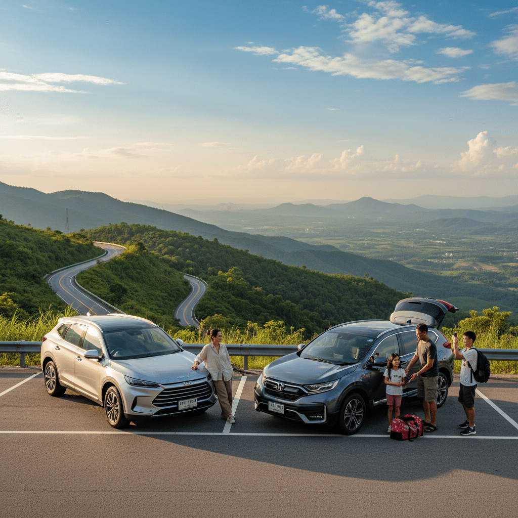 ขับจริง! BYD Seal U ปะทะ CR-V e:HEV ทริปสิ้นปีคันไหนรอด? - test-drive-byd-seal-u-vs-honda-crv-ehev