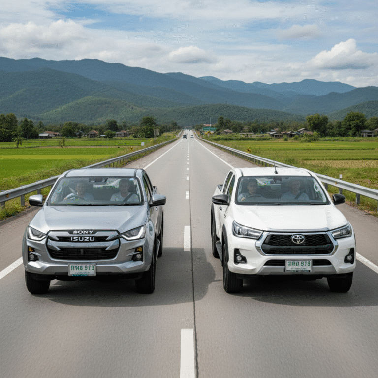ขับ D-Max EV ปะทะ Hilux BEV วิ่งไกลข้ามปี ใครจะรอด?