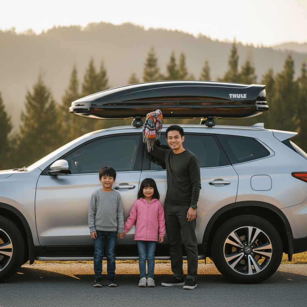 รีวิวจัดเต็ม! กล่องหลังคา Thule ตัวจบสายเที่ยวปีใหม่ - thule-roof-box-review-new-year