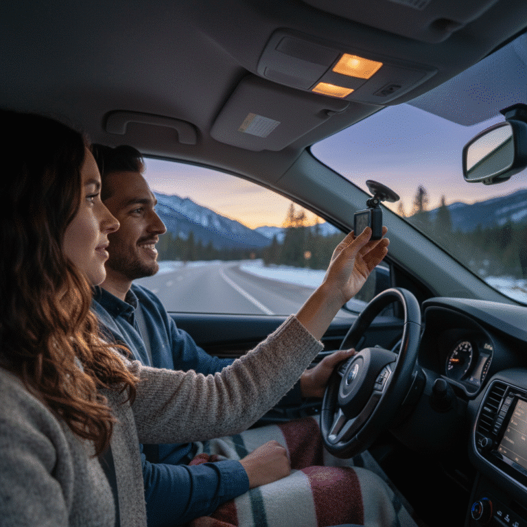 รีวิว 5 กล้องติดหน้ารถ 2026 เดินทางปีใหม่ต้องมี!