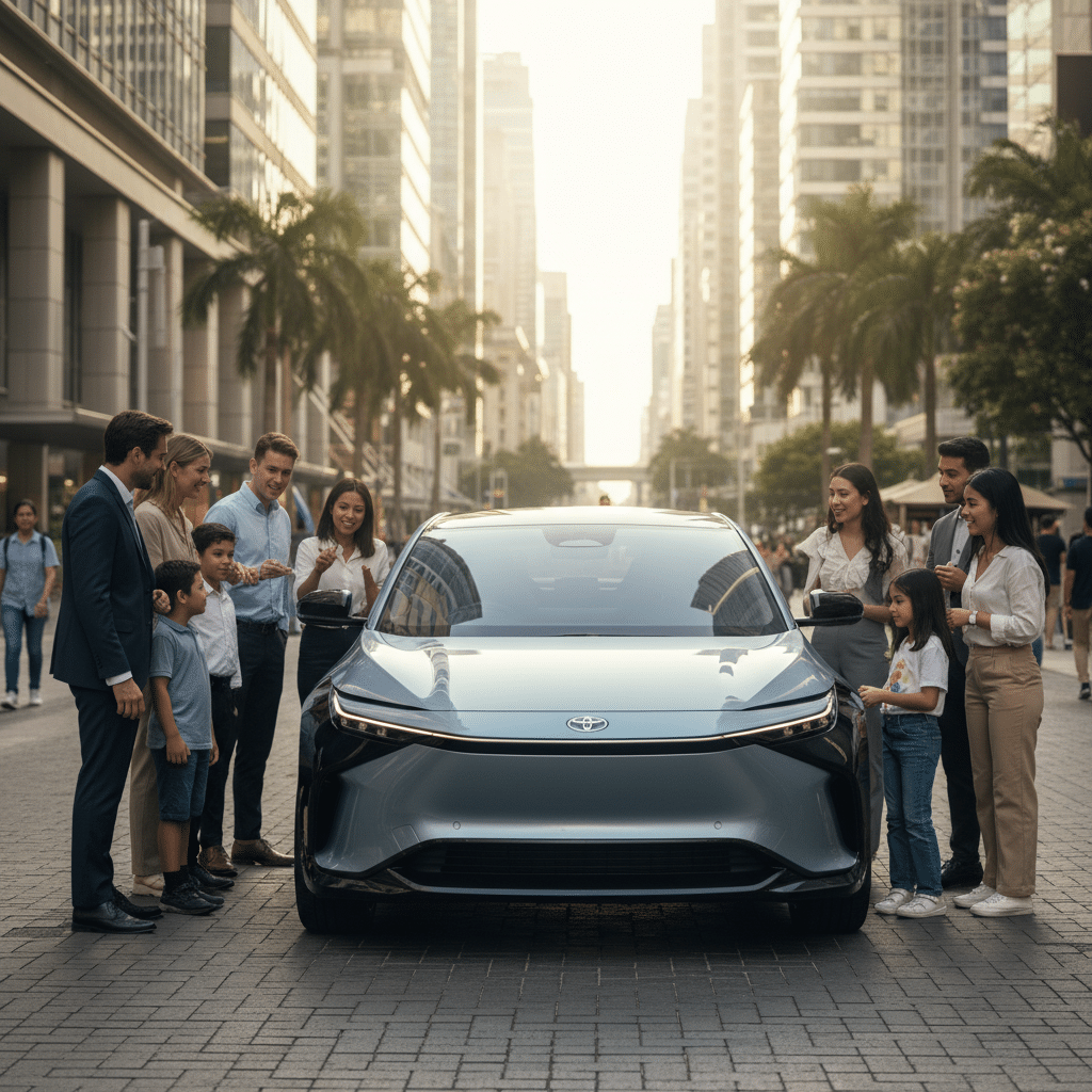 Toyota เขย่าตลาด EV! ส่ง SUV ไฟฟ้าใหม่ชน BYD ต้นปีหน้า - toyota-new-ev-suv-vs-byd