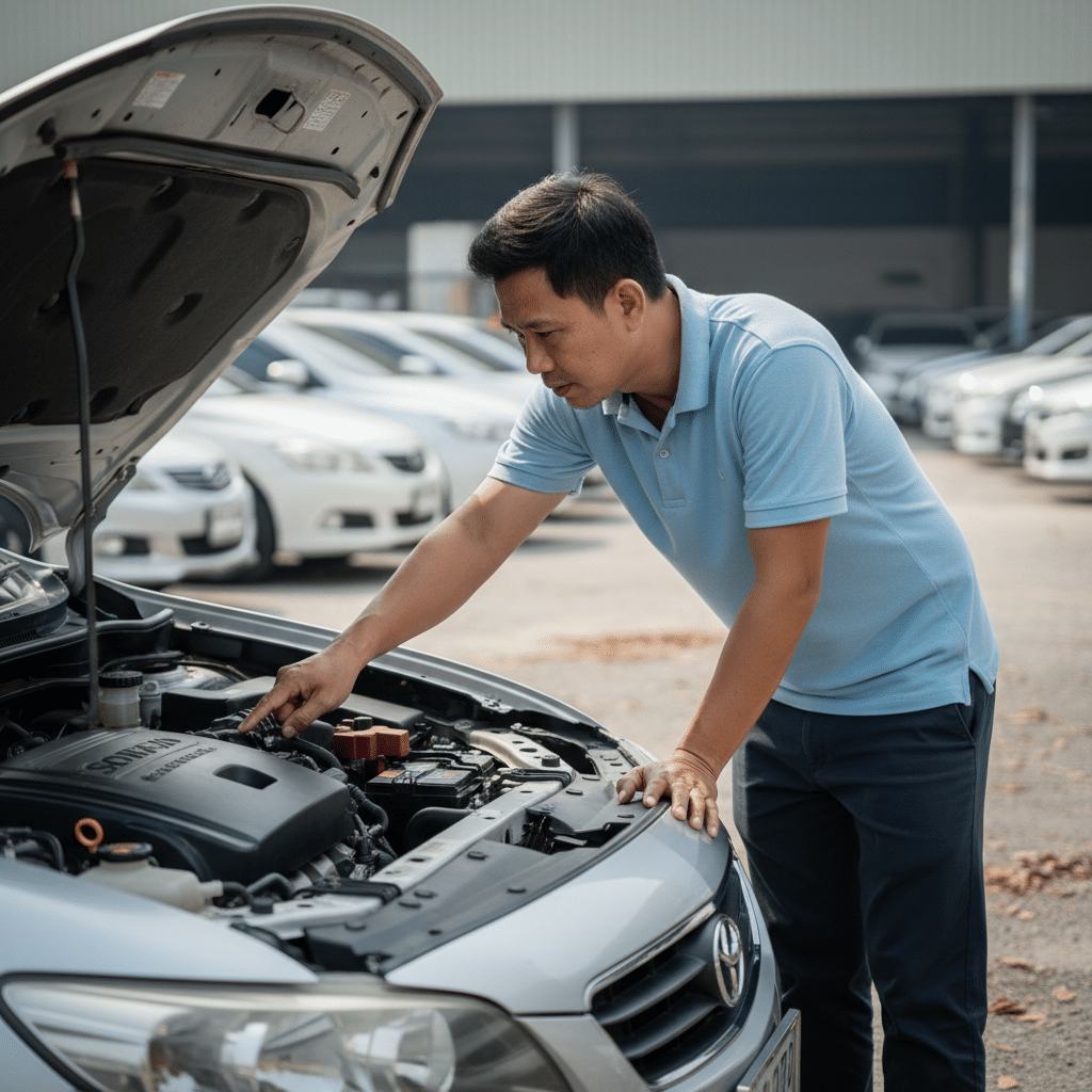 เช็คลิสต์ซื้อรถมือสอง 2026: 7 จุดต้องดูให้เป็น! - used-car-checklist-2026