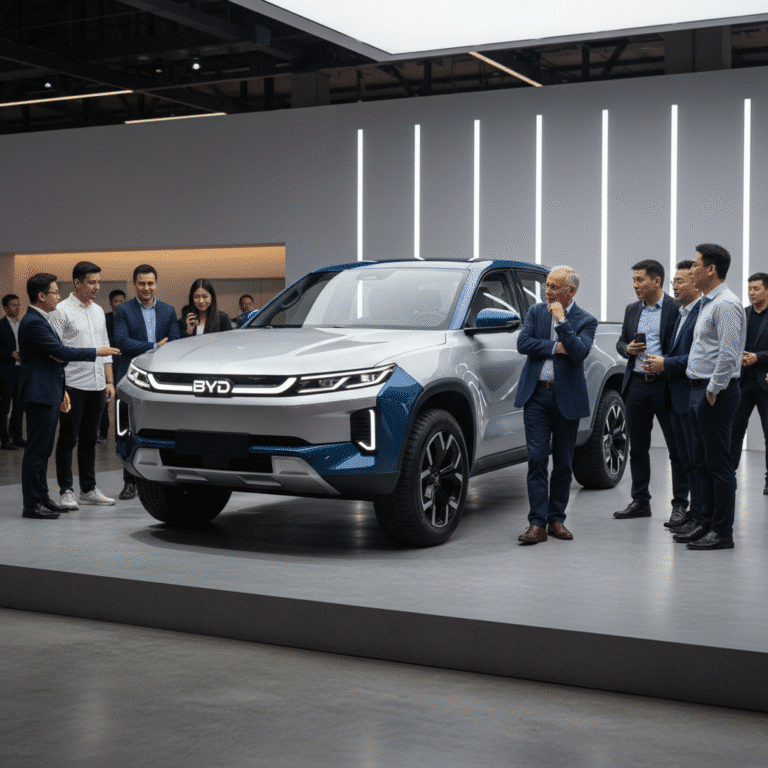 BYD ปล่อยทีเซอร์! กระบะไฟฟ้าล้วน ท้าชน D-Max เปิดตัวมีนาฯ