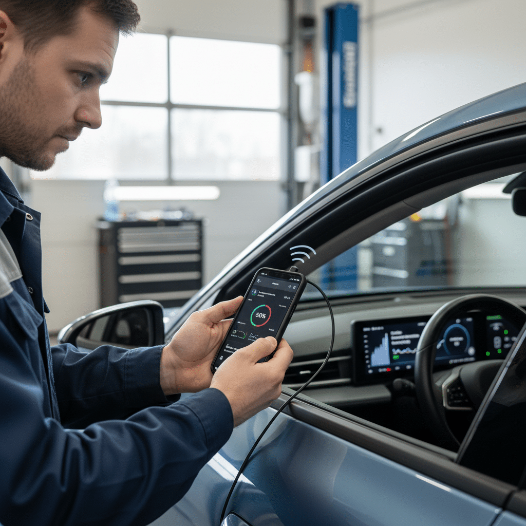 เช็คให้ชัวร์! ซื้อ EV มือสองดูสุขภาพแบตเตอรี่ยังไง? - check-used-ev-battery-health