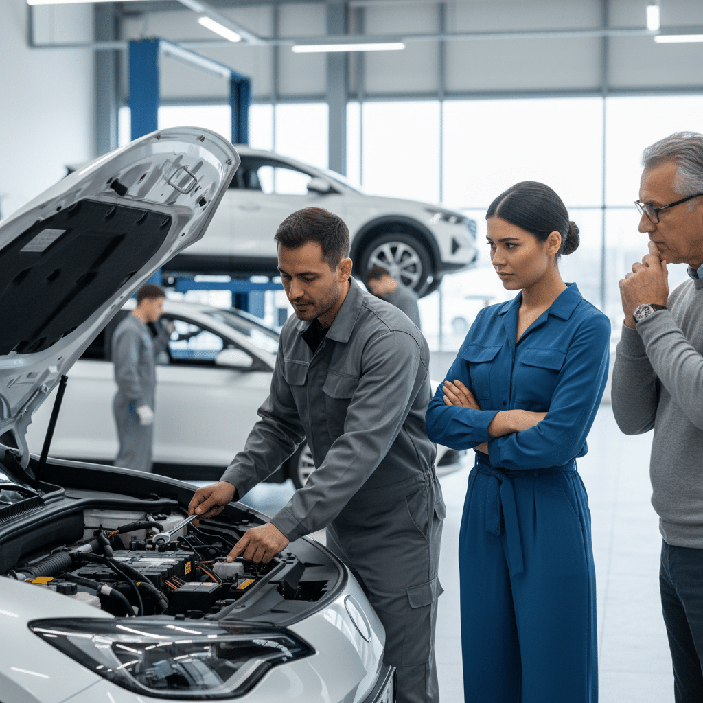 รถ EV ไม่ต้องดูแล? 5 ความเชื่อผิดๆ ที่เจ้าของรถต้องรู้ - ev-maintenance-myths-debunked