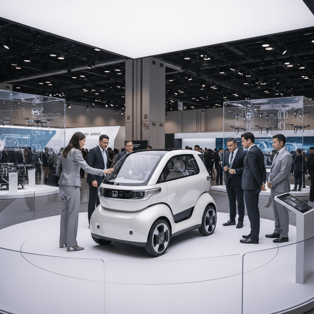 Honda เผยโฉม 'UNI-DRIVE' รถส่วนตัวแห่งอนาคต CES 2026 - honda-unidrive-concept-ces-2026