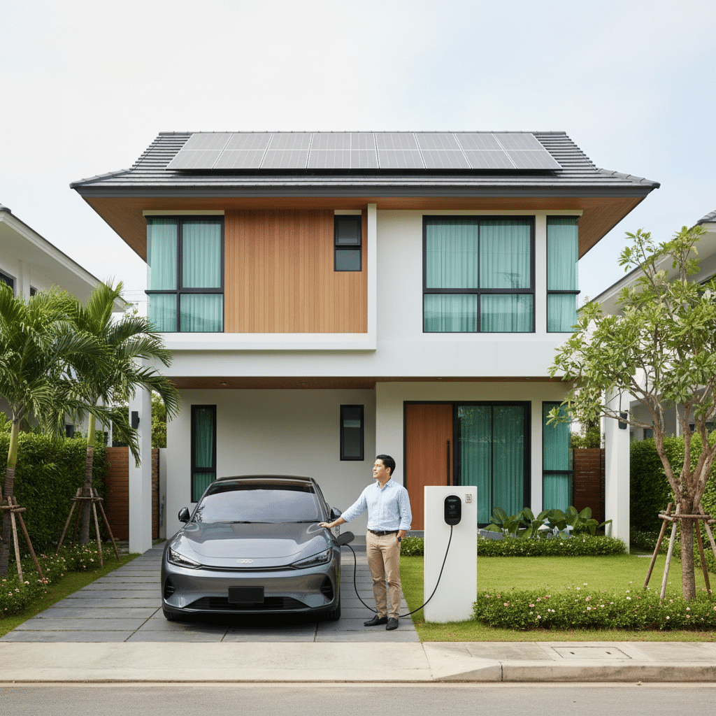 กฎหมาย 2569: ติดโซลาร์เซลล์ชาร์จ EV ที่บ้านต้องรู้อะไร? - new-law-solar-ev-charger-2026