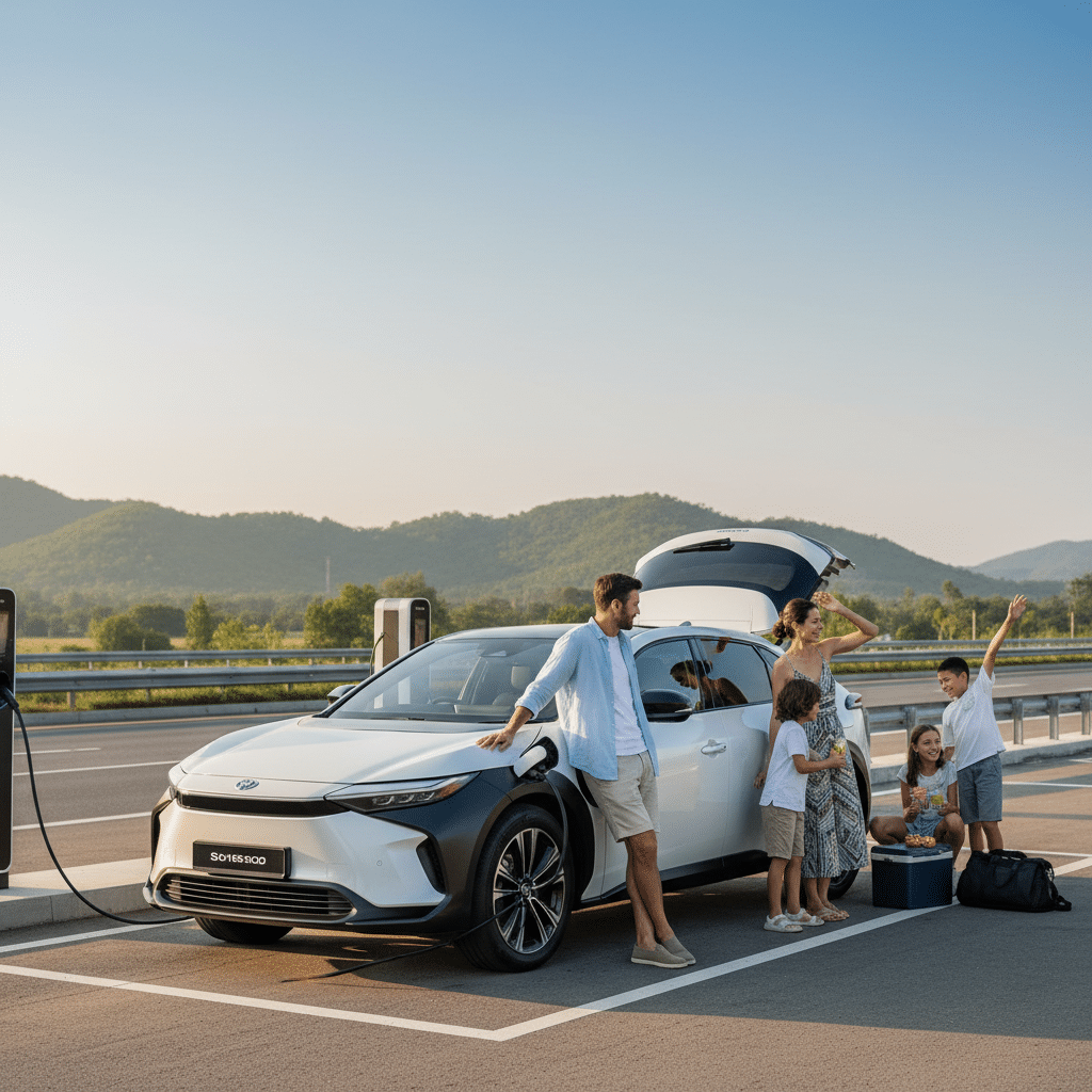 รีวิวขับยาว Toyota bZ5X กรุงเทพ-เชียงใหม่ รอดจริงไหม? - toyota-bz5x-long-drive-review